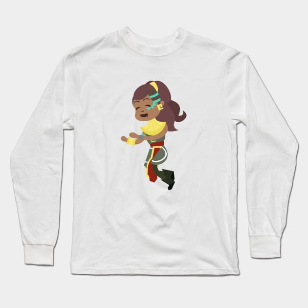 Sleeping Illaoi Long Sleeve T-Shirt by Johnitees